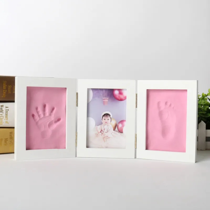 Baby Products Kit Set - Pasgeboren Baby Handafdrukken En Voetafdrukken Fotolijst