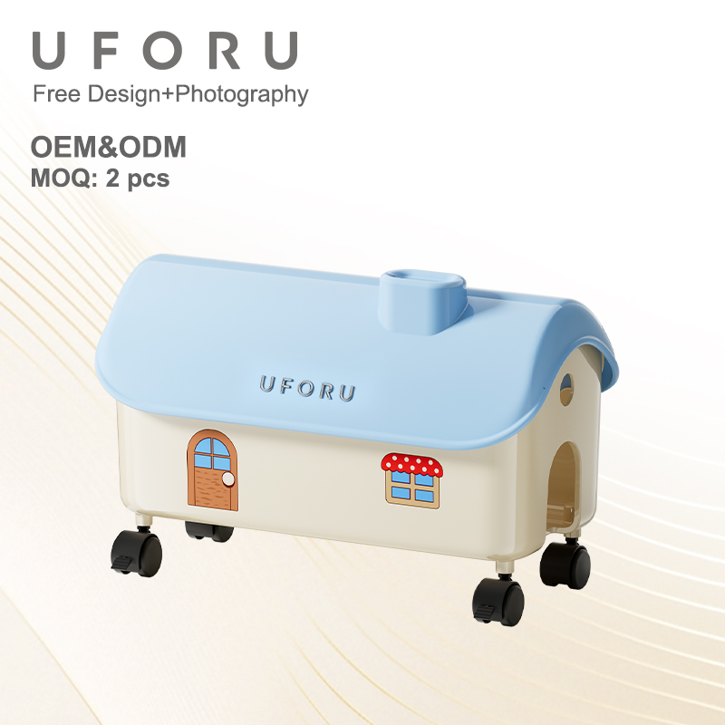 Baby Products Storage Box - UFORU Peuterbestendige stekkerdoosorganizer Schattig huisje Grote
