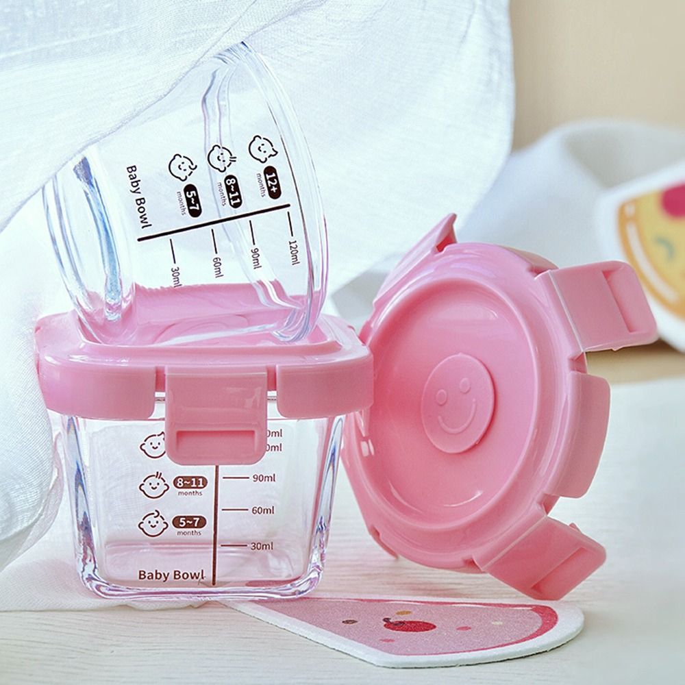 Baby Food Storage Jar - Glazen Voedselbewaardoos Nieuwe 170Ml Bevroren Babyvoeding