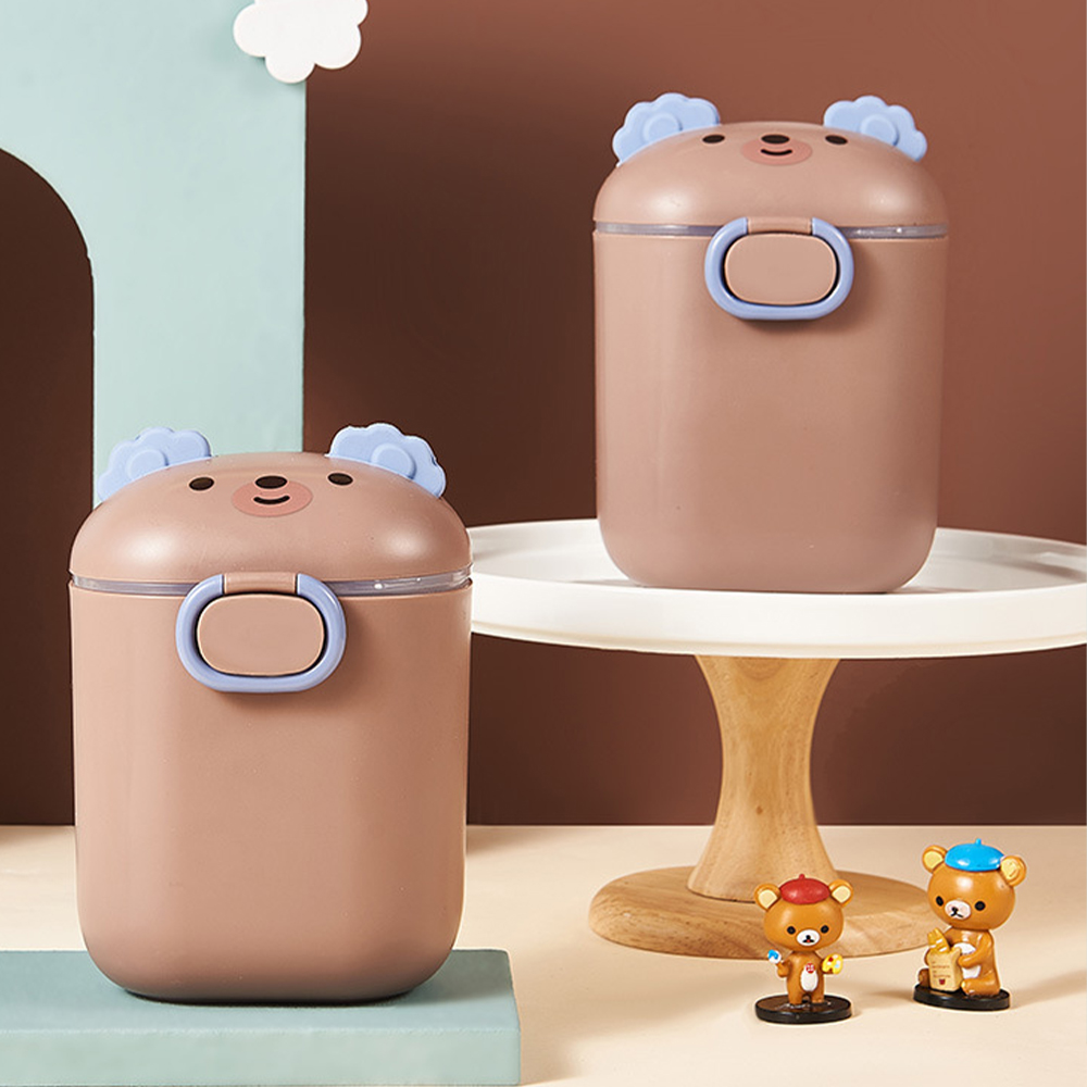 Baby Food Storage Jar - Reisformulecontainer, draagbare luchtdichte bewaarpot met handvat,