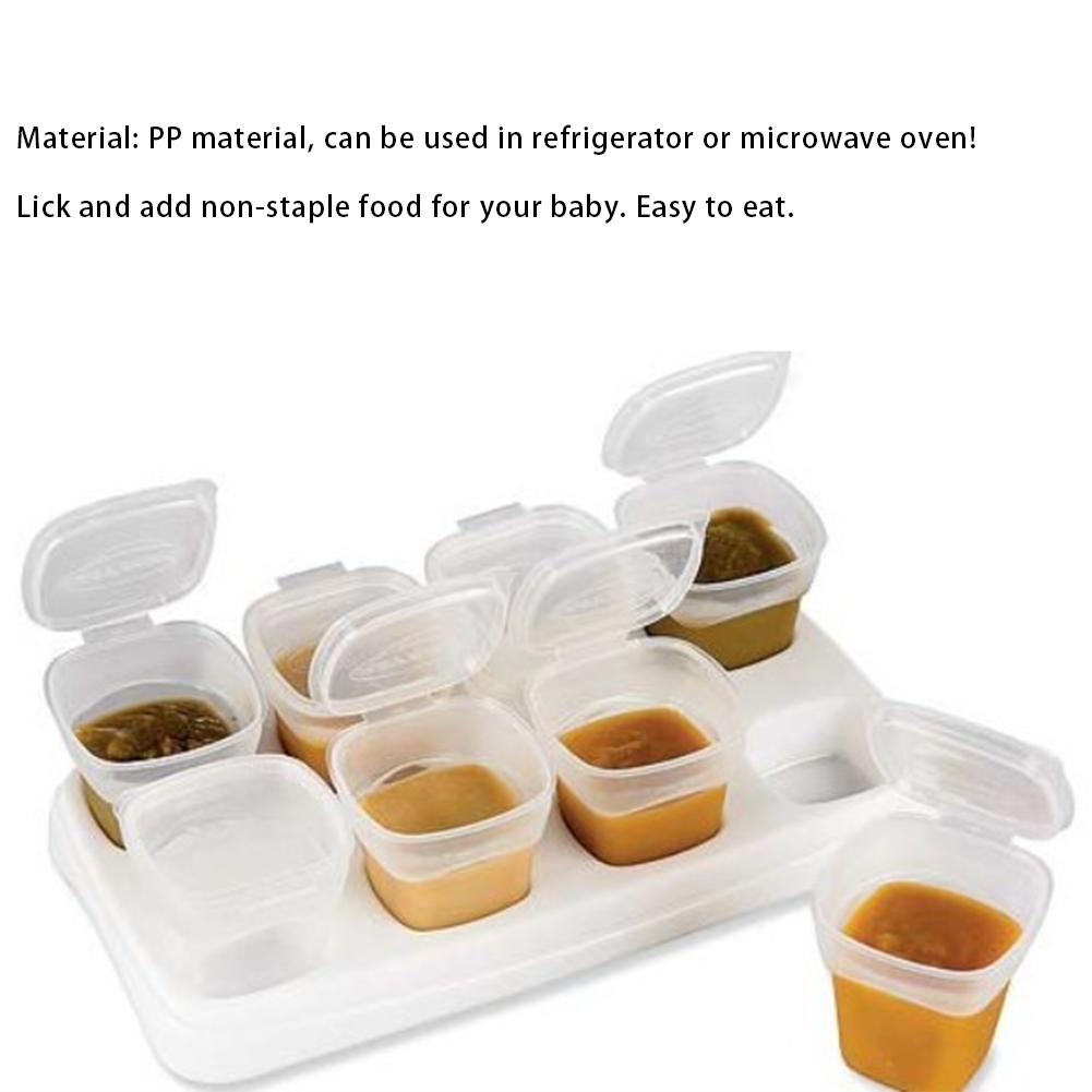 Baby Food Storage Jar - A84F-Babyvoedingspotten, opslag voor babyvoeding, babyvoedselcontainers, spruitbekers,