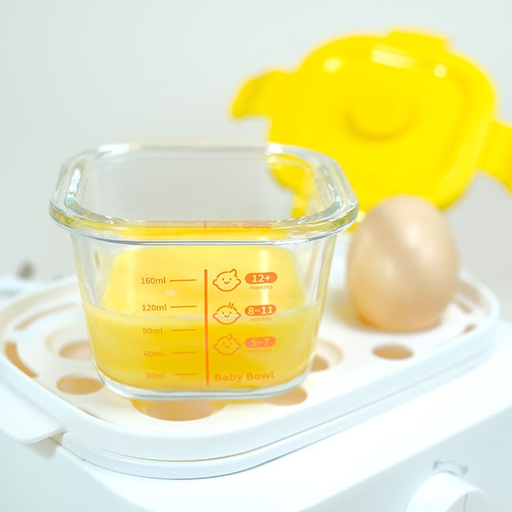 Baby Food Storage Jar - Eenvoudige glazen bewaardoos van 170 ml,