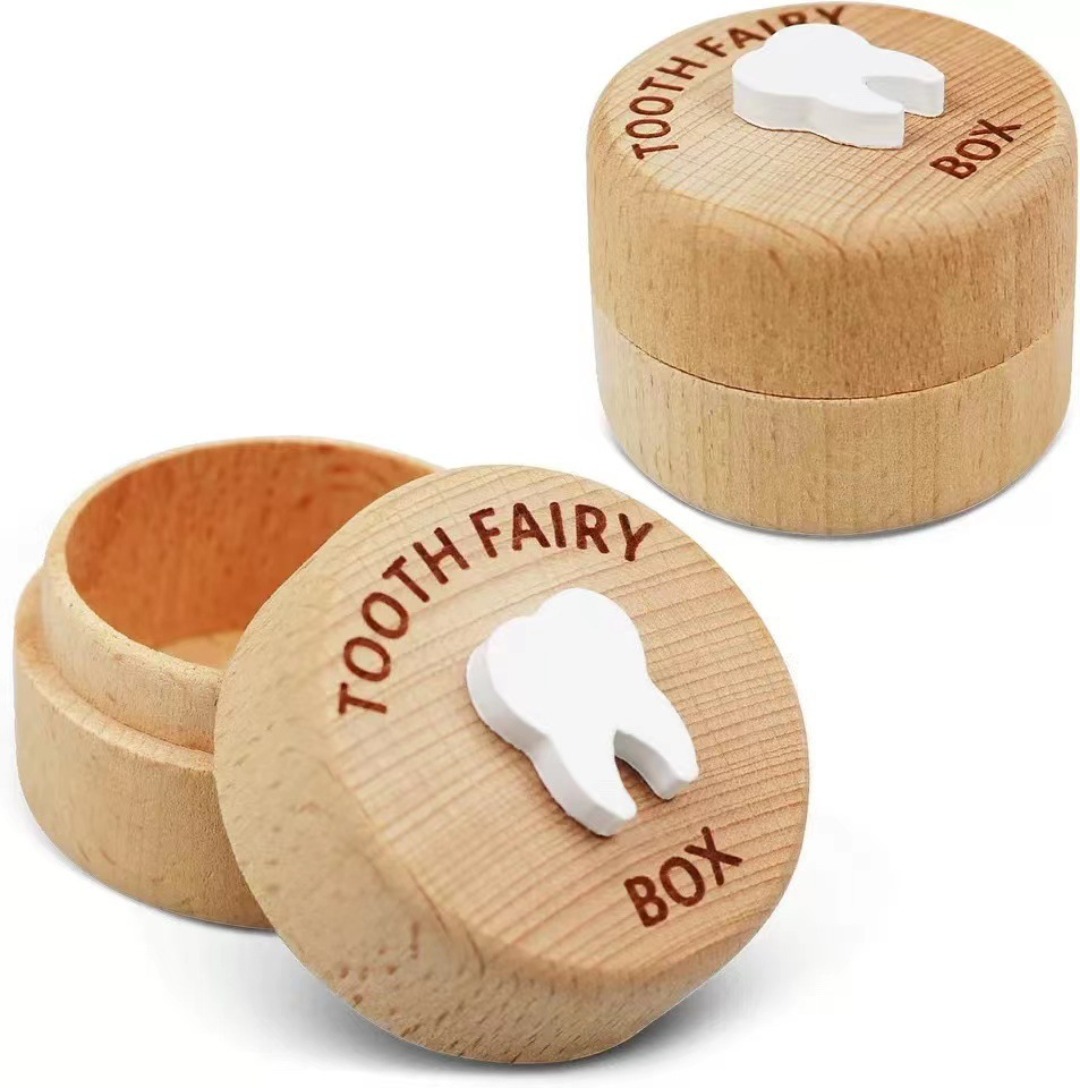 Baby Products Storage Box - 1 stks Houten Baby Tand Aandenken