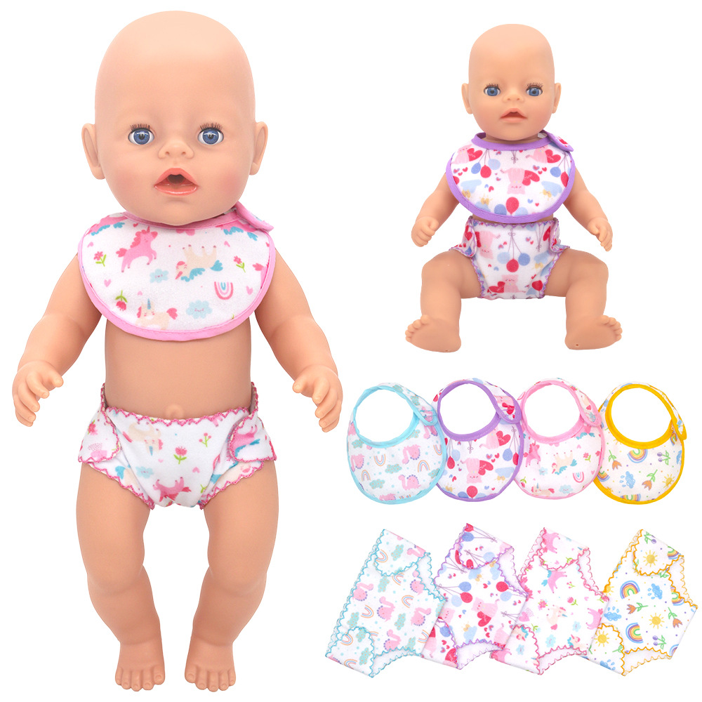 Baby Products Kit Set - 14-18 inch pasgeboren babypop ondergoed set