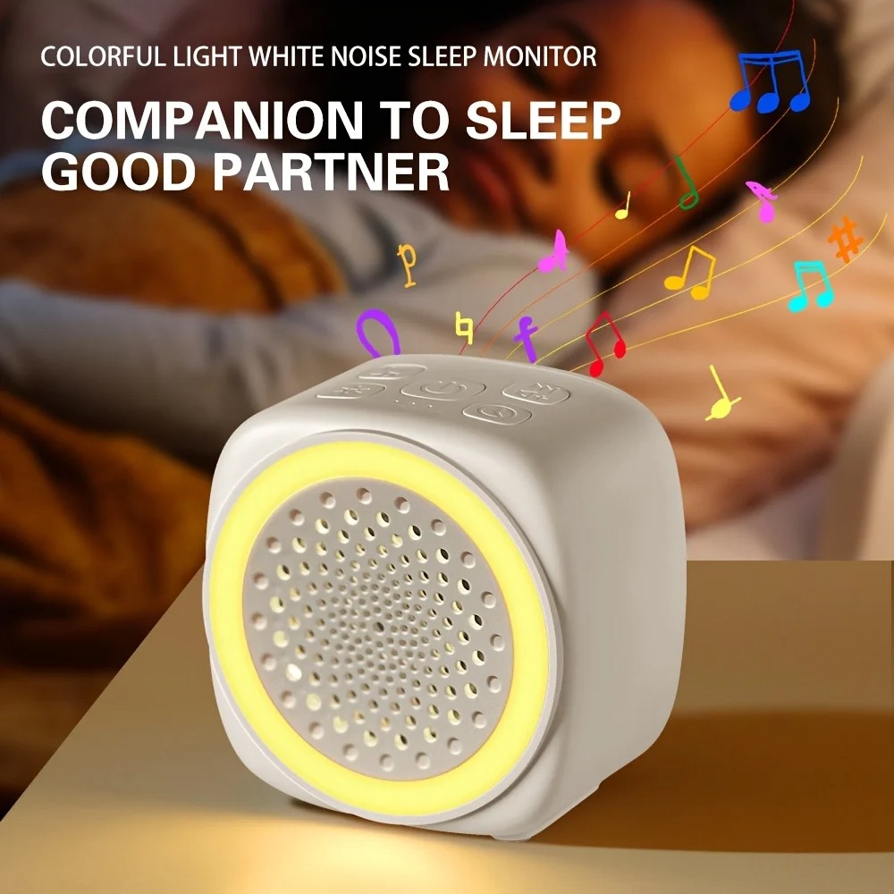 White Noise Machine Baby - Babyslaapmachine met witte ruis Automatisch slaaphulpmiddel