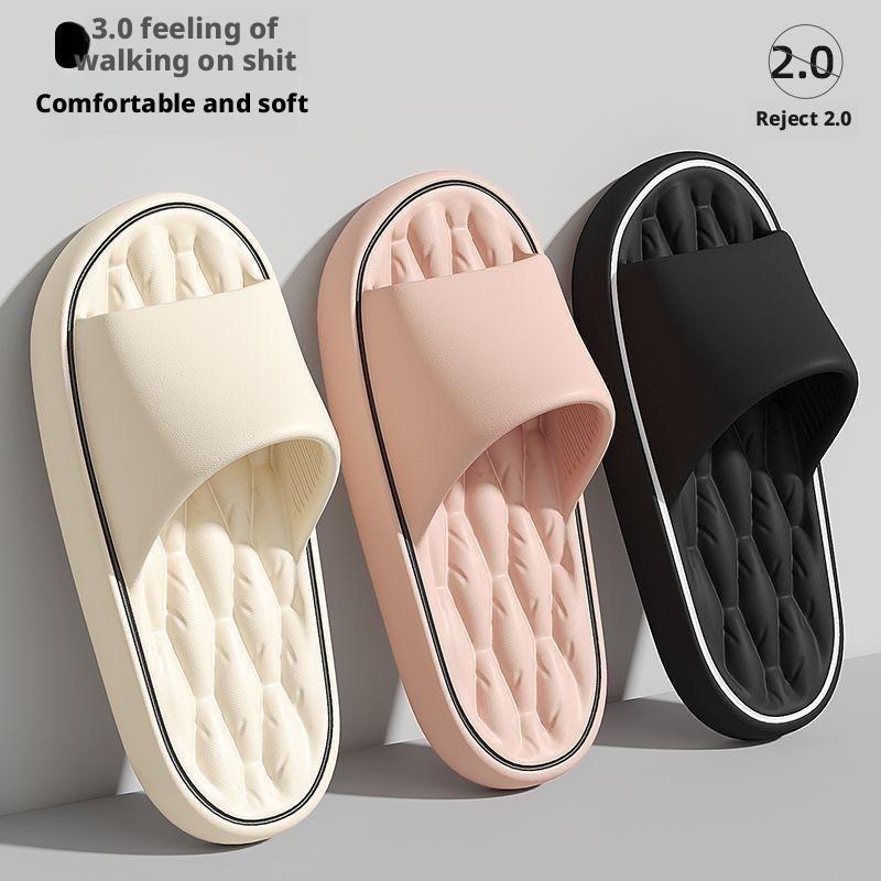 Baby Gate Stairs - Slippers met lijnpatroon voor koppels -