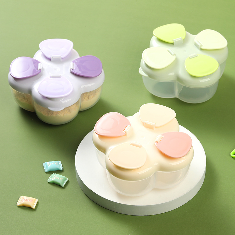 Draagbare Clover 4-compartimen - Baby Products Distributor recensie en prijs
