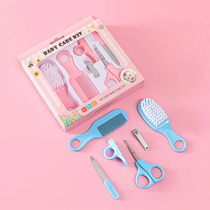 6-delige blauw & roze babyverz - Baby Products Kit Set recensie en prijs