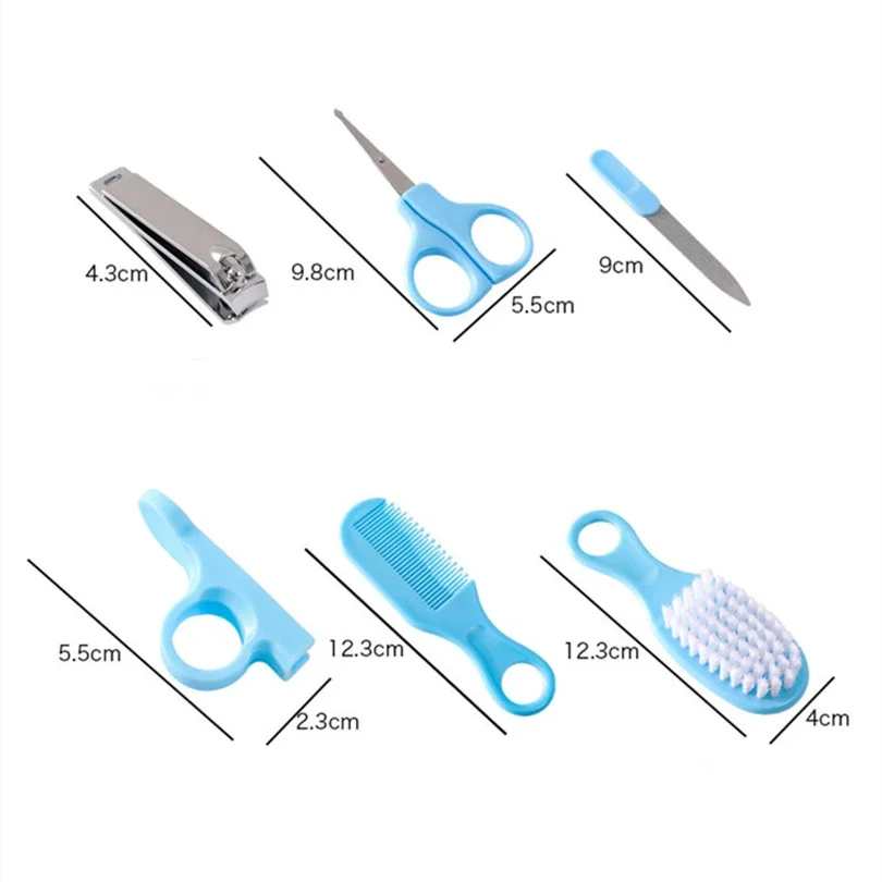 6-delige blauw & roze babyverz - Baby Products Kit Set recensie en prijs