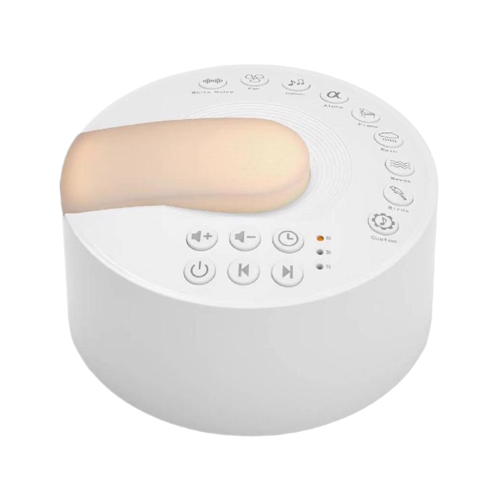 Oplaadbare witte ruismachine v - White Noise Machine Baby recensie en prijs