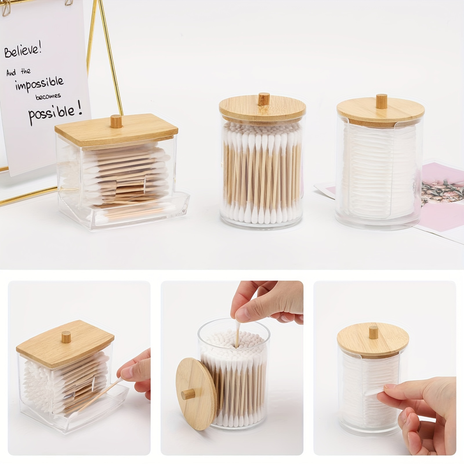 Opbergdoos voor wattenstaafjes - Baby Products Storage Box recensie en prijs