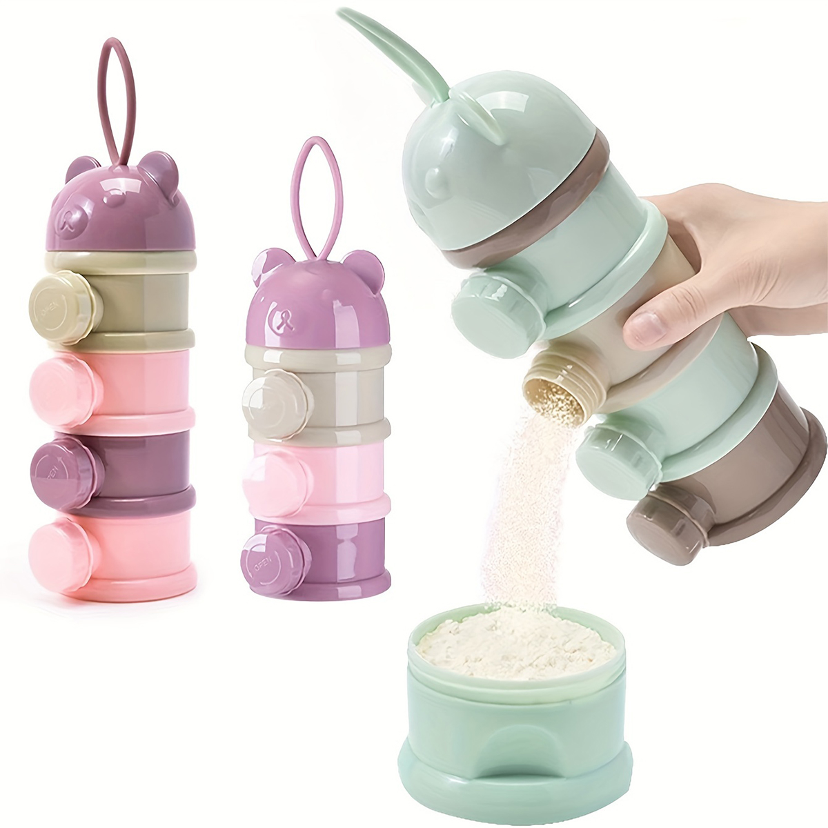 Babymelkpoedercontainer met gr - Baby Products Distributor recensie en prijs