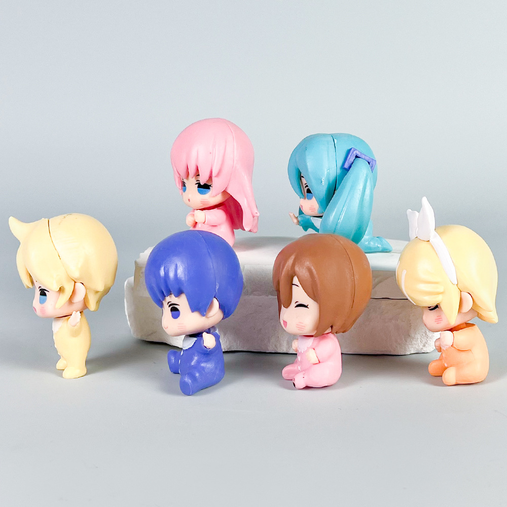 6 stks/set Anime Hatsune Miku  - Baby Q Products recensie en prijs