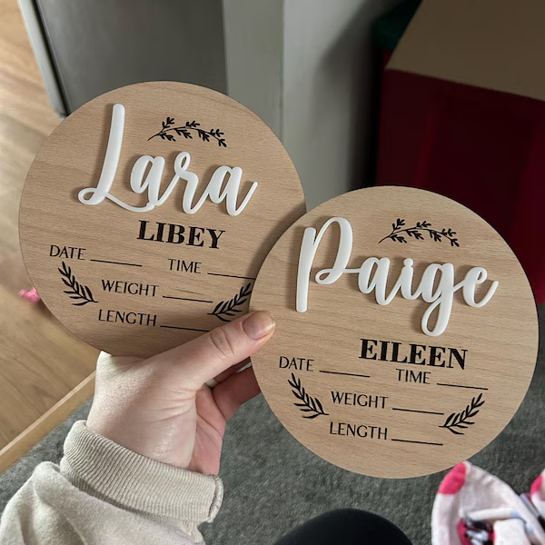 1Pc Aangepaste Baby Aankondigi - Baby Gate Stairs recensie en prijs