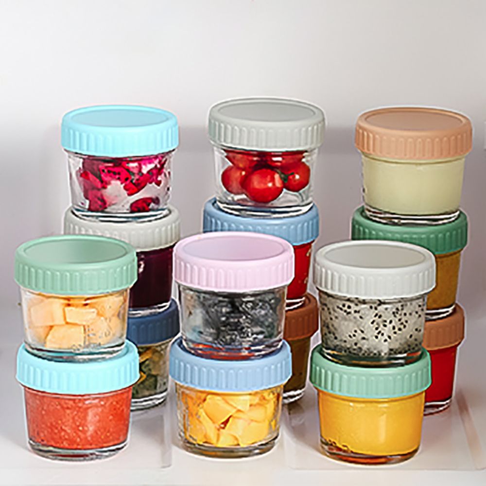 6 stuks glazen babyvoedingspot - Baby Food Storage Jar recensie en prijs