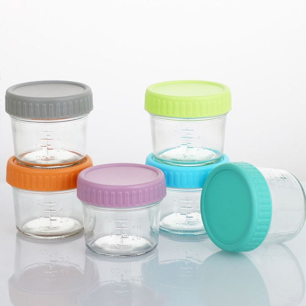6 stuks glazen babyvoedingspot - Baby Food Storage Jar recensie en prijs
