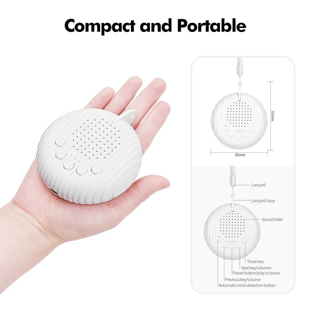 Nieuwe White Noise Sound Machi - White Noise Machine Baby recensie en prijs