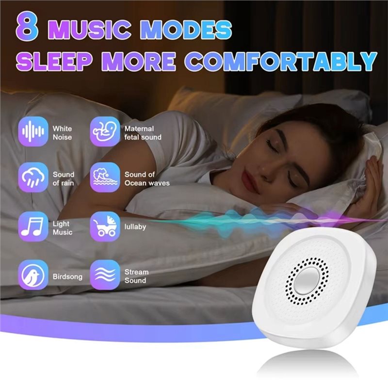 Slaapmachine voor pasgeborenen - White Noise Machine Baby recensie en prijs