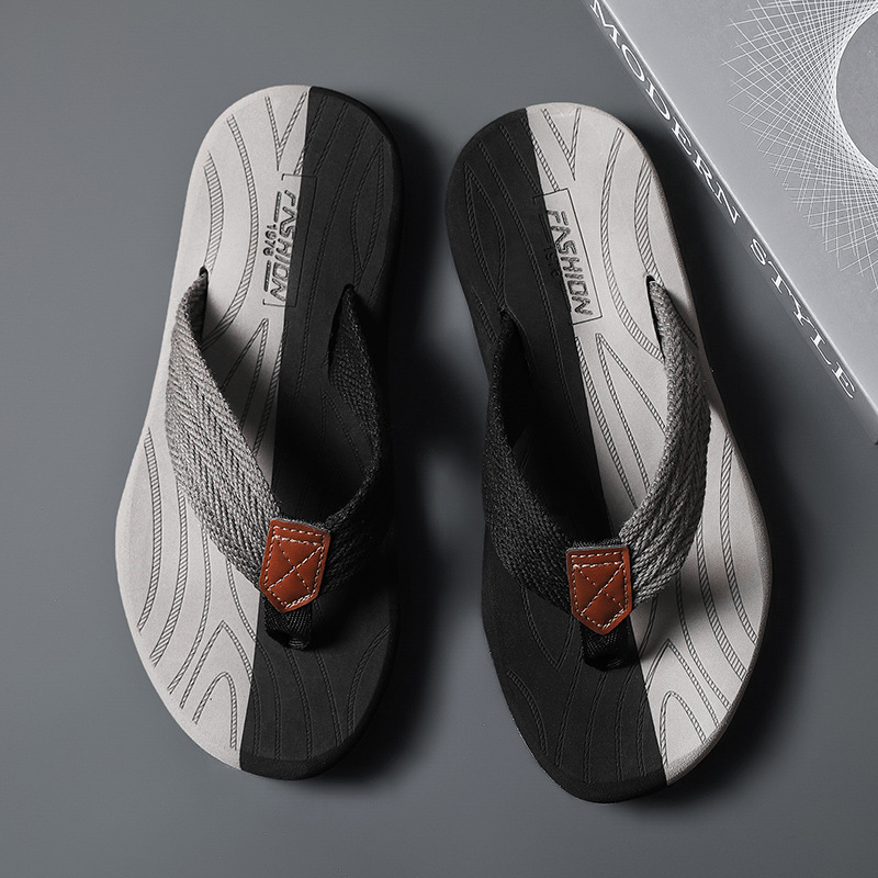Geweven gestreepte slippers vo - Baby Gate Stairs recensie en prijs