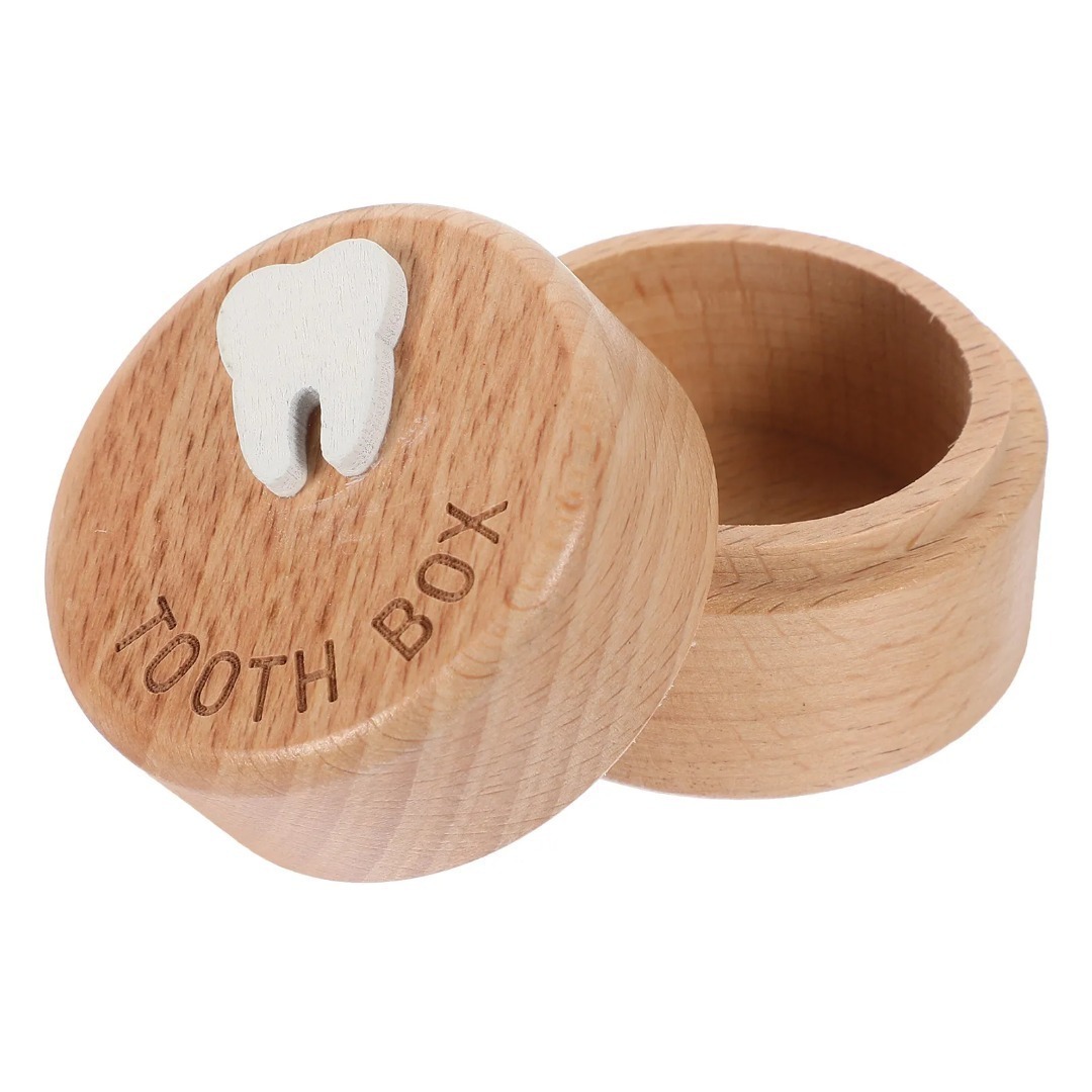 1 stks Houten Baby Tand Aanden - Baby Products Storage Box recensie en prijs