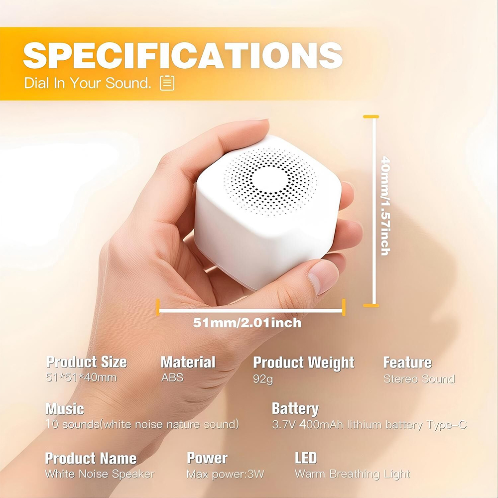 White Noise Machine 10 rustgev - White Noise Machine Baby recensie en prijs