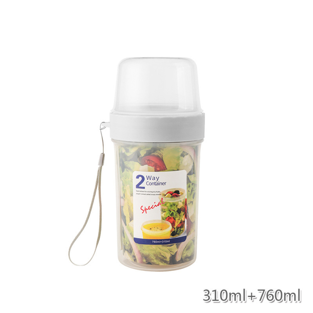 Dubbellaagse lekvrije voedselc - Baby Food Storage Jar recensie en prijs