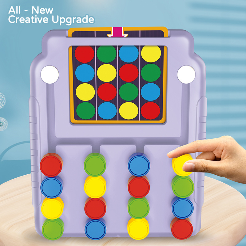 Vierkleuren tic-tac-toe logisc - Baby Gate Stairs recensie en prijs